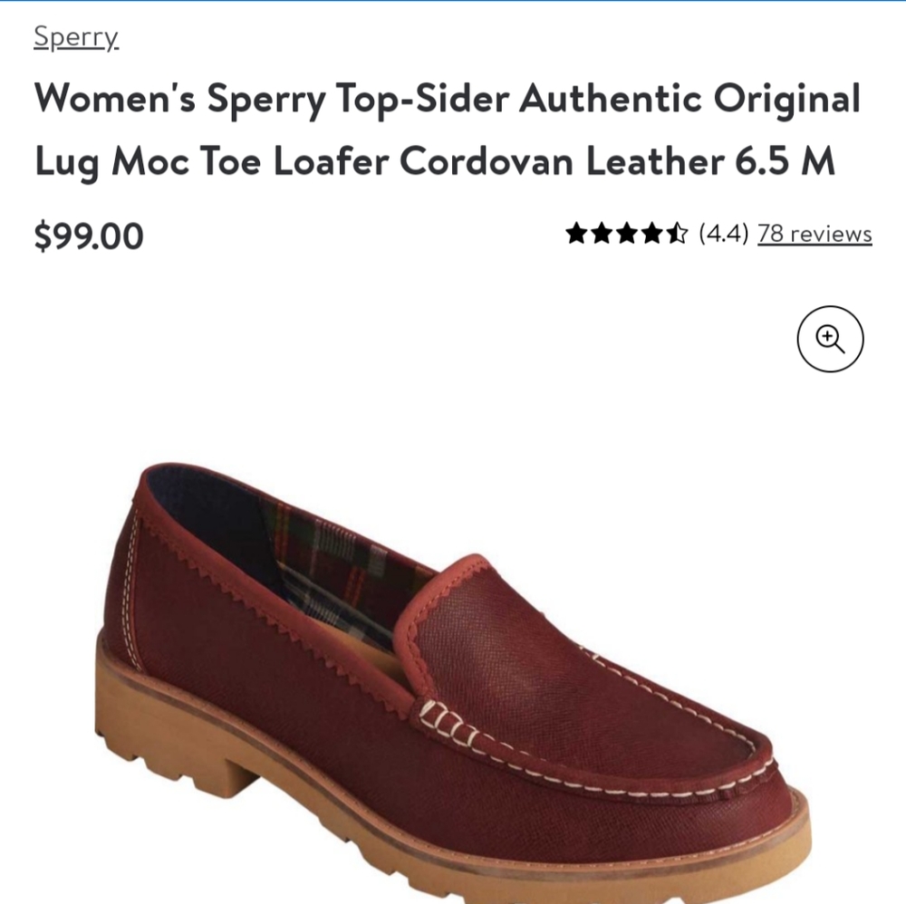 Sperry Chestnut Brown Leather Lug-Soled Loafers - Picture 2 of 11